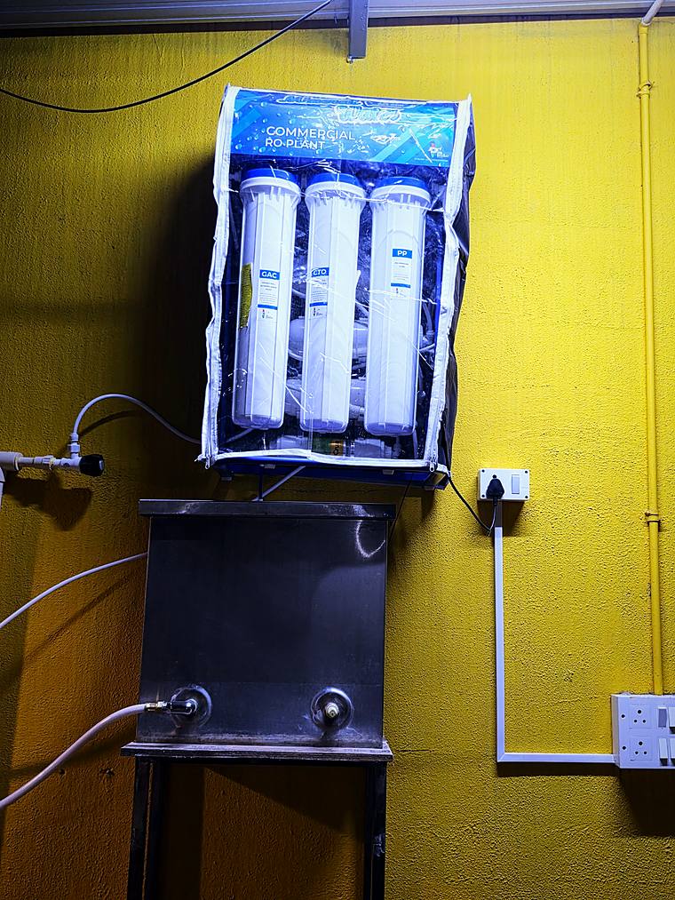 RO water filters — Vaikuntum Elite Gents Stay